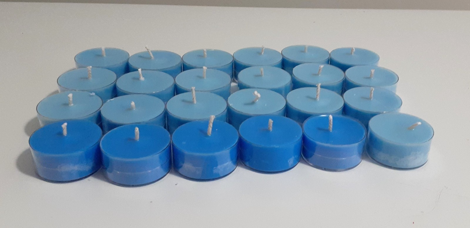25 TEA LIGHTS PINE FOREST HIGHLY SCENTED HANDMADE SOY WAX
