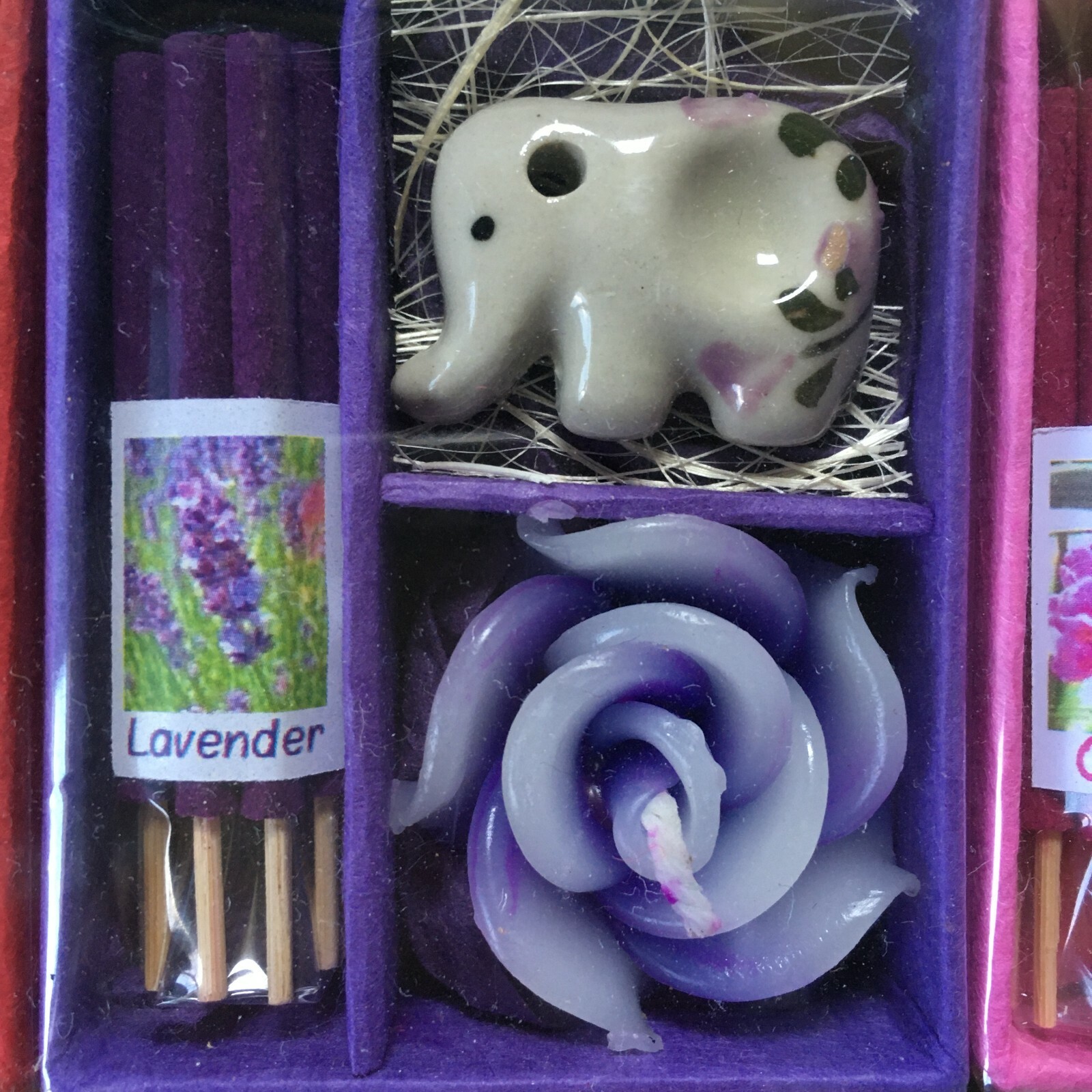 12 Pcs Incense Sticks Burn Candle Thai Aroma Spa Relax Handmade Gift