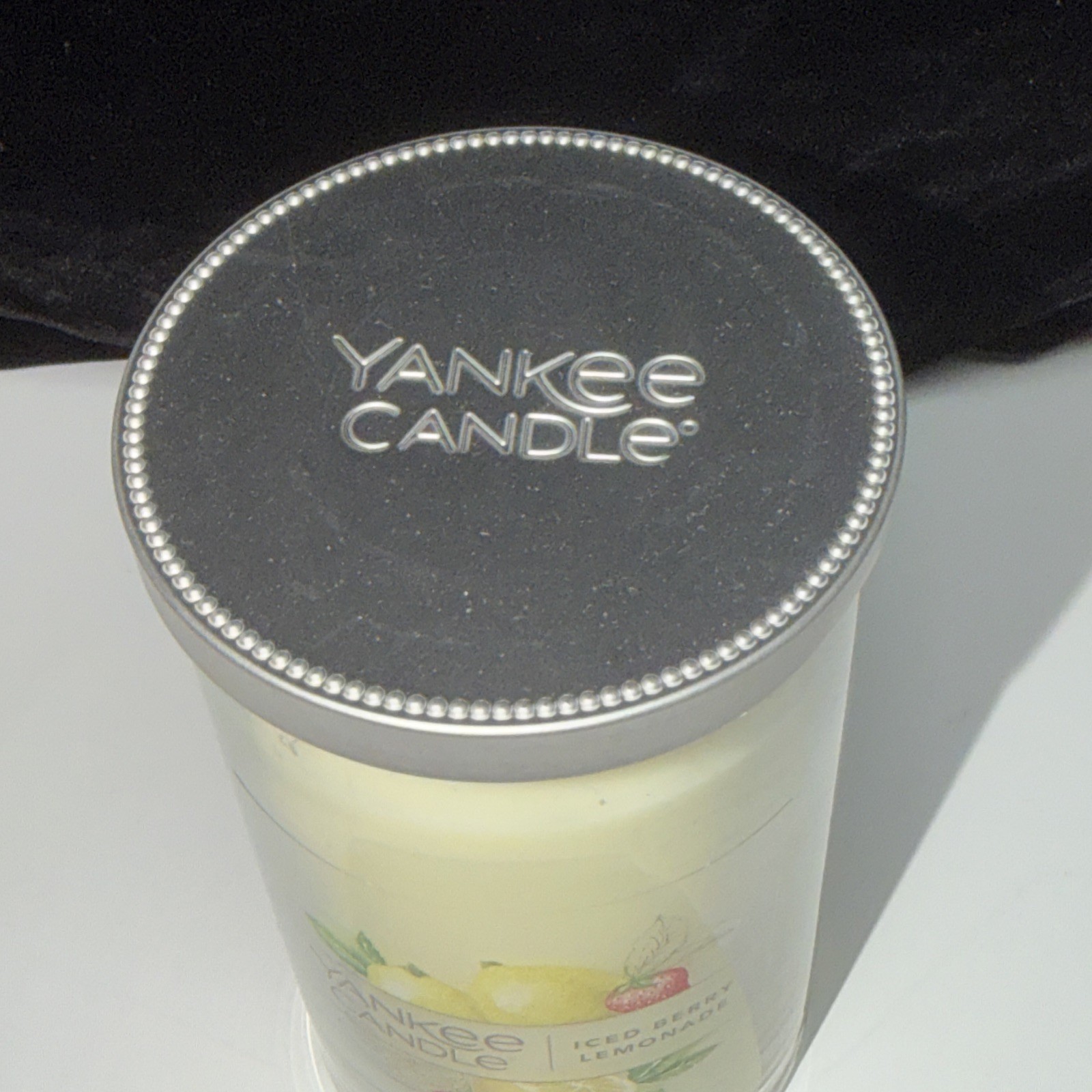 LOT OF 2-NEW-Yankee Candle ICED BERRY LEMONADE Large 14.25oz