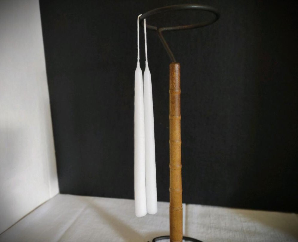 Hand-Dipped Taper Candle Pair ~ 6″ Mini ~ 11 Colors ~ Scented & Unscented