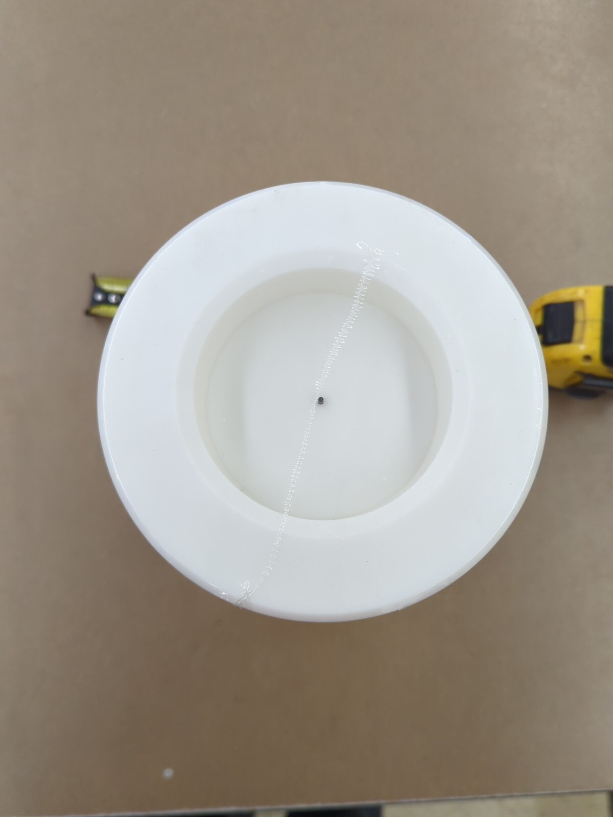 OUTDOOR FLAMELESS LED CANDLE – 6″ WIDE X 9″ TALL – WEATHER RESISTANT CGT12629WH