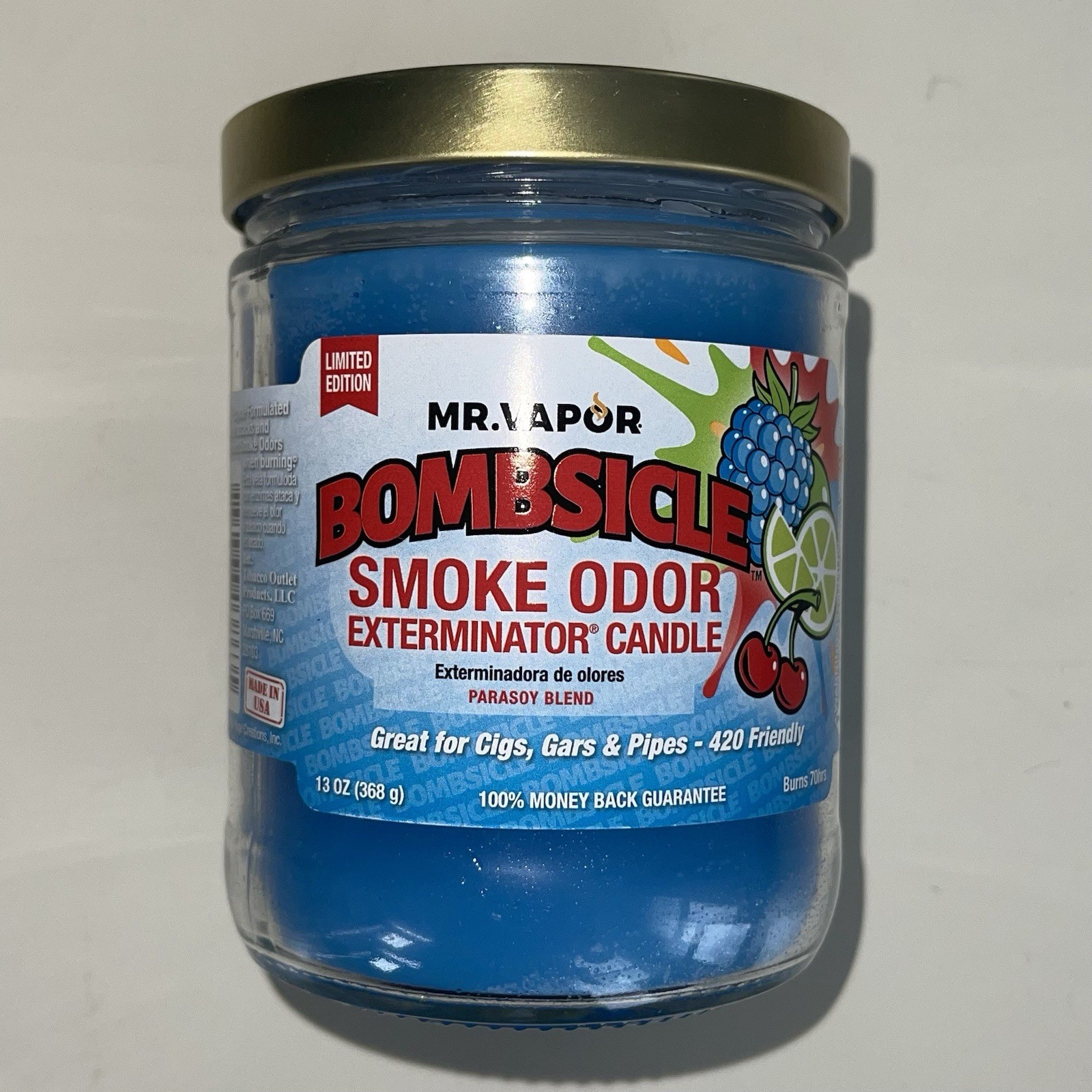 BiC EZ Reach Lighter & Smoke Odor Exterminator X MR. Vapor Candle Bombsicle 13oz