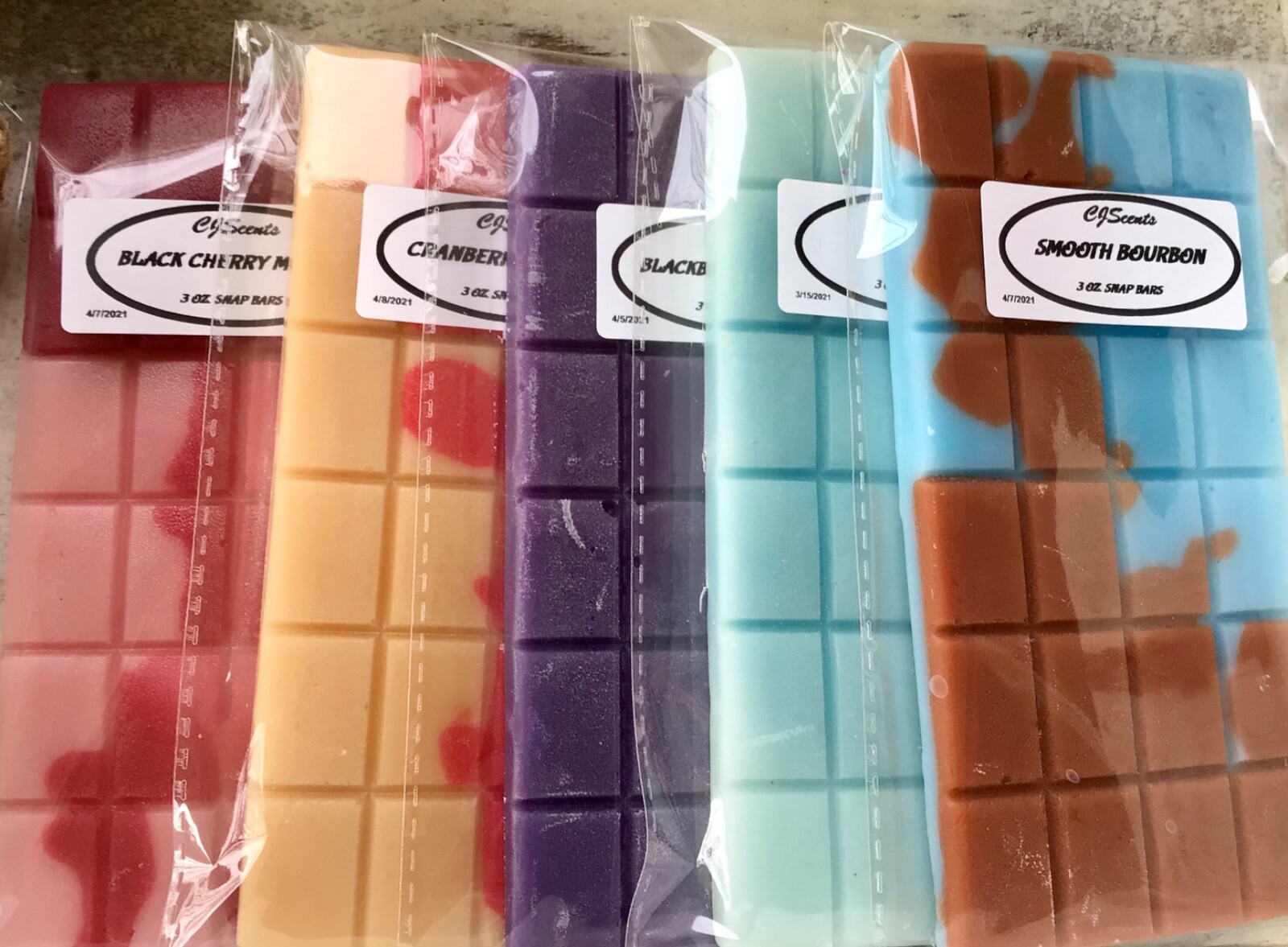 Scented Soy Blend Wax Tarts Melts SNAP BARS*CHOOSE*Spring Summer Collection