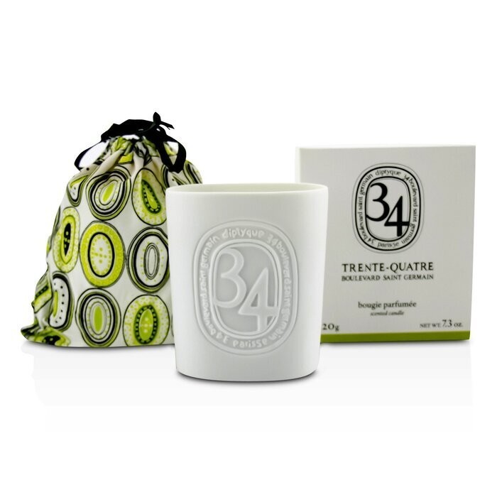 Diptyque Scented Candle – 34 Boulevard Saint Germain 220g/7.3oz -discontinued