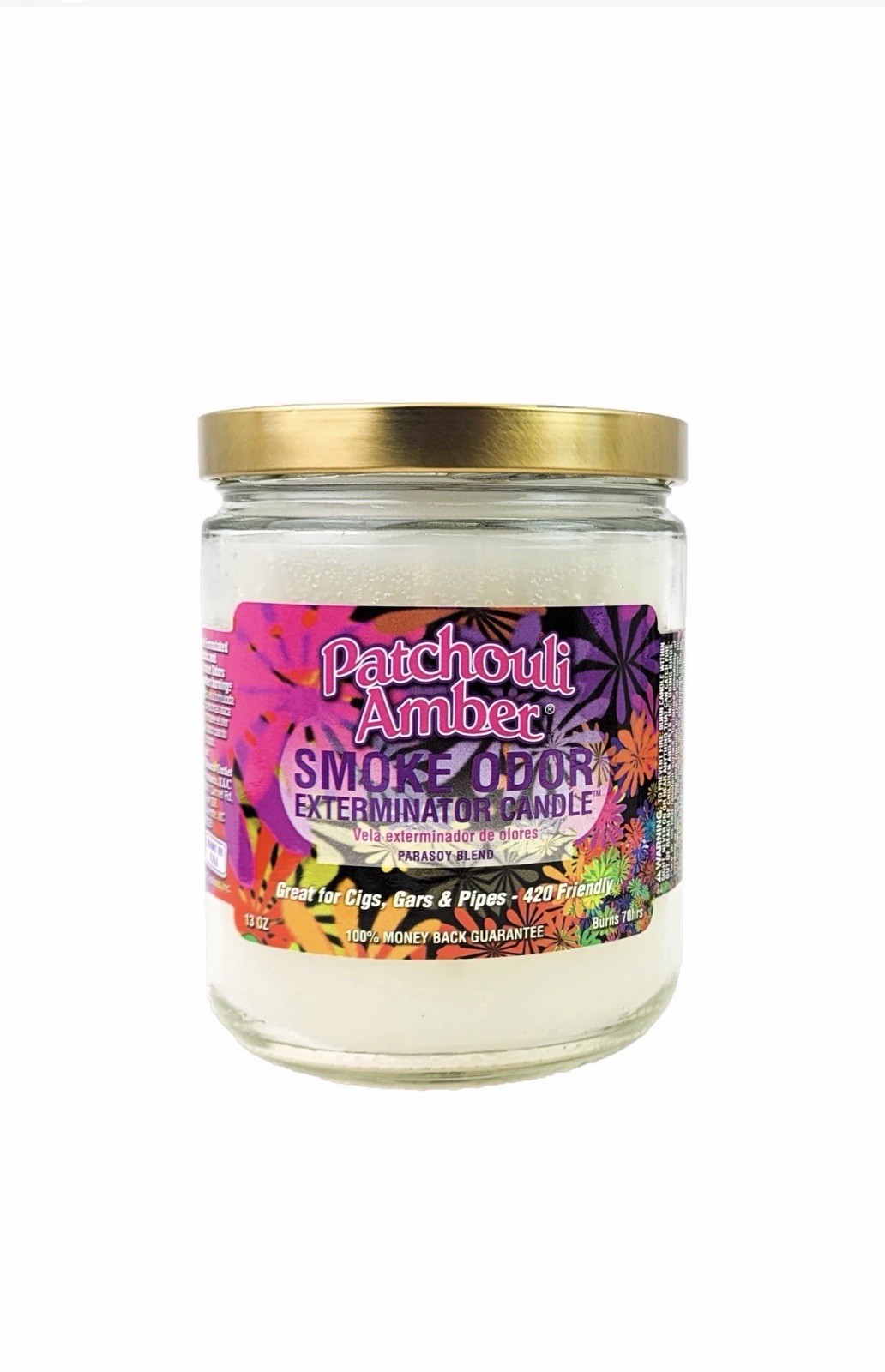 Smoke Odor Exterminator Scented Candle , 13oz glass jar, Different Scents
