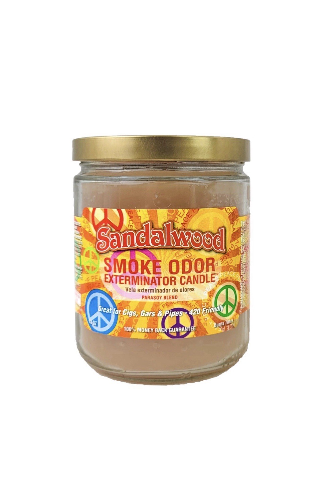 Smoke Odor Exterminator Scented Candle , 13oz glass jar, Different Scents