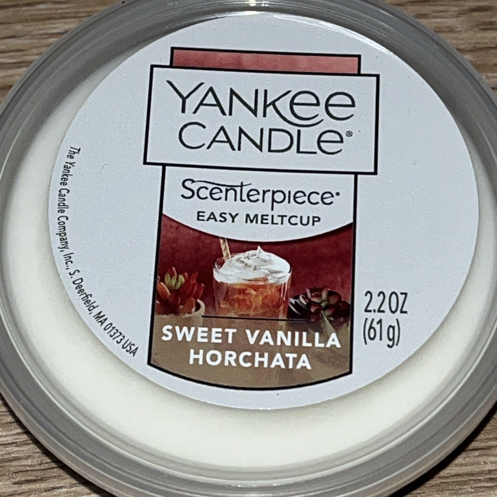 Yankee Candle – Scenterpiece – Sweet Vanilla Horchata – New – 1 Unit – Relaxing