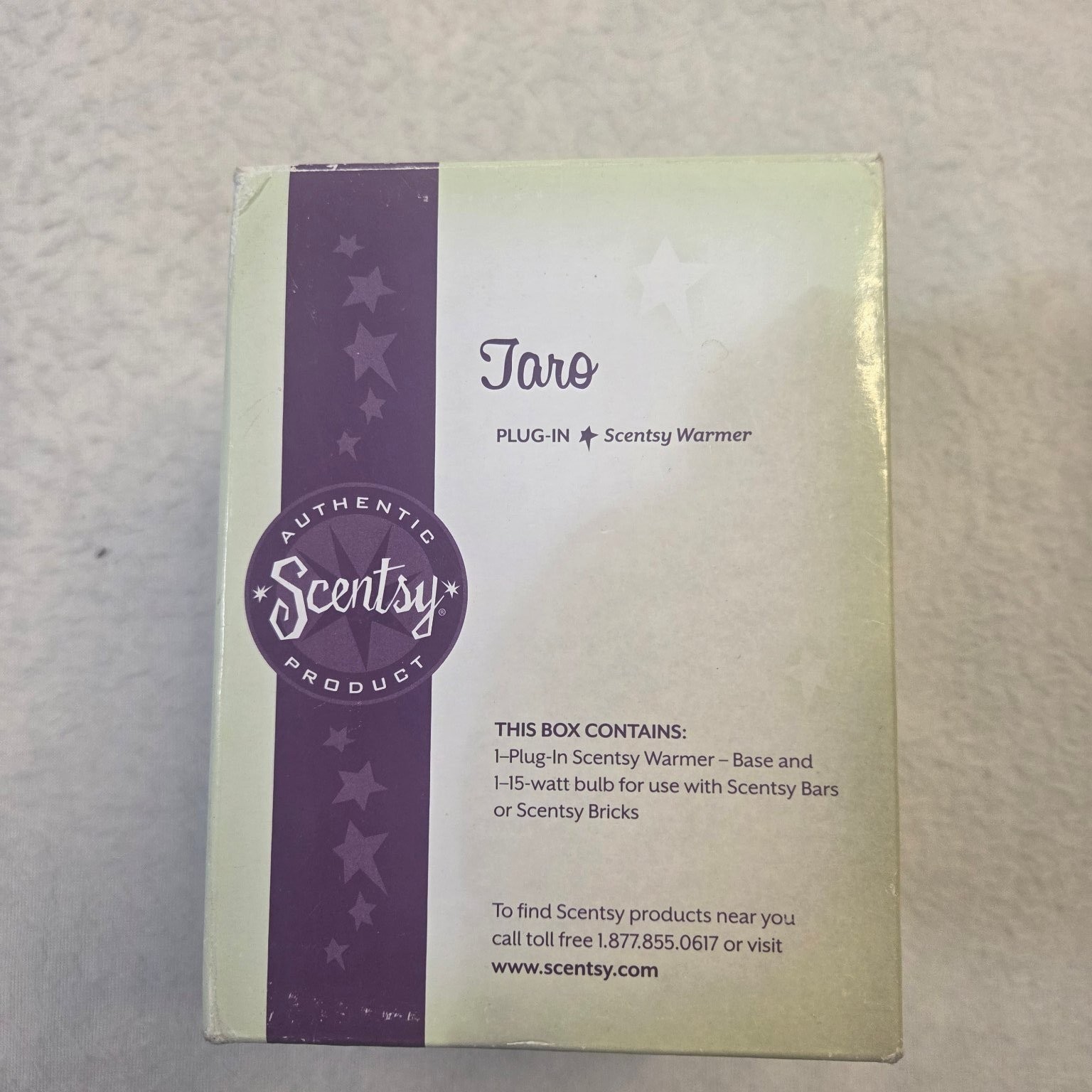 Scentsy Taro Plug-In Scentsy Warmer 15-Watt Bulb Included sc2