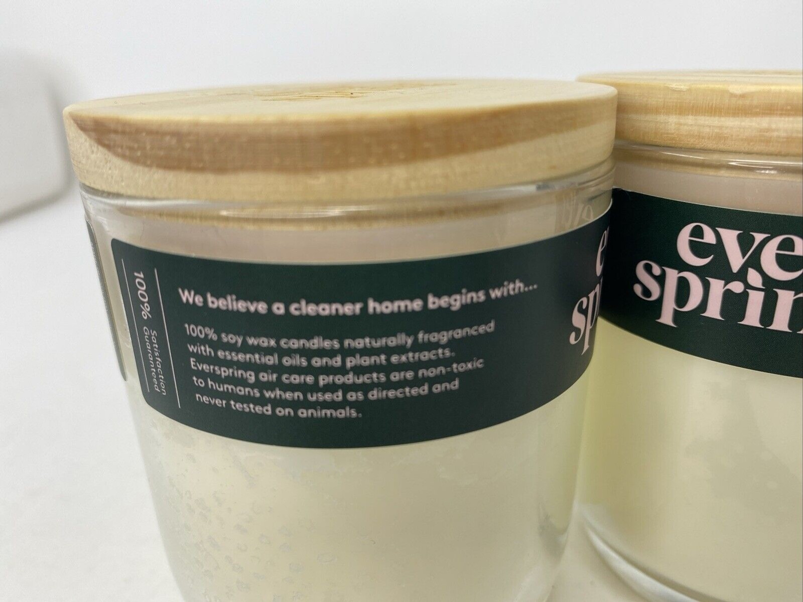 Geranium & Herbs / 100% Soy Wax Candle / Everspring 5.5 oz / 2-Pack Target