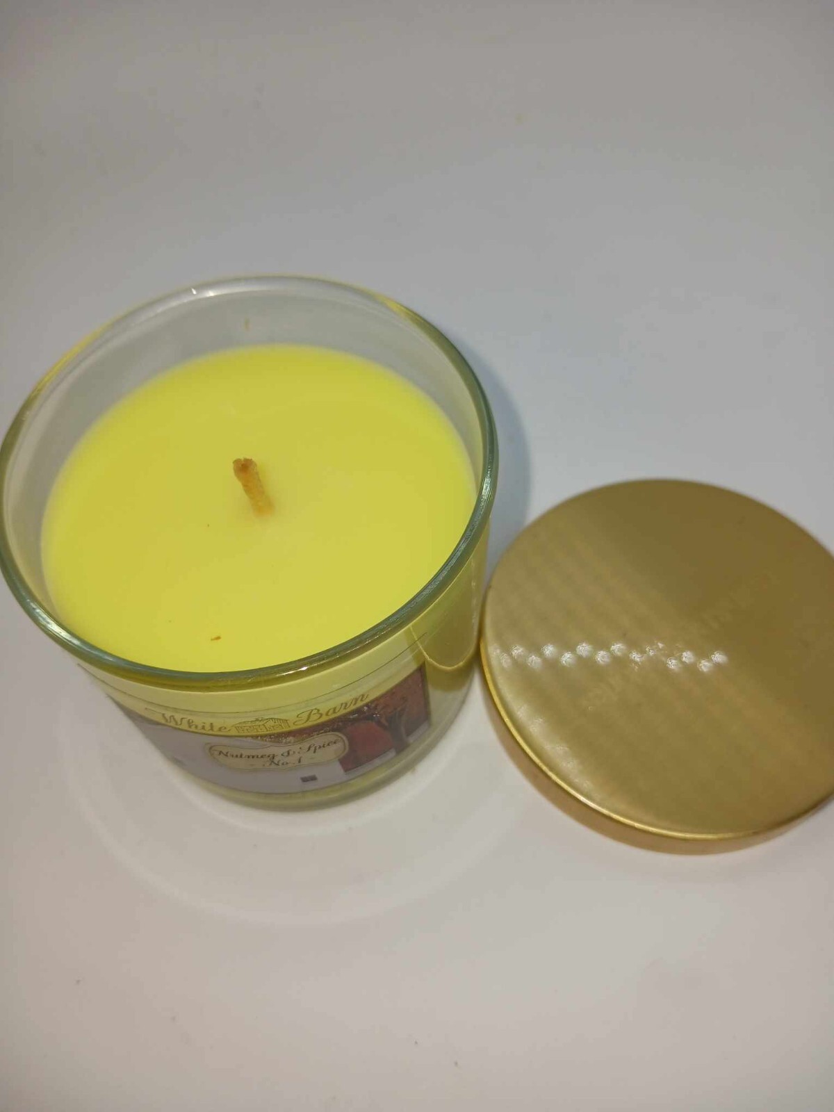 Bath & Body Works Nutmeg & Spice No.1 single wick candle NEW