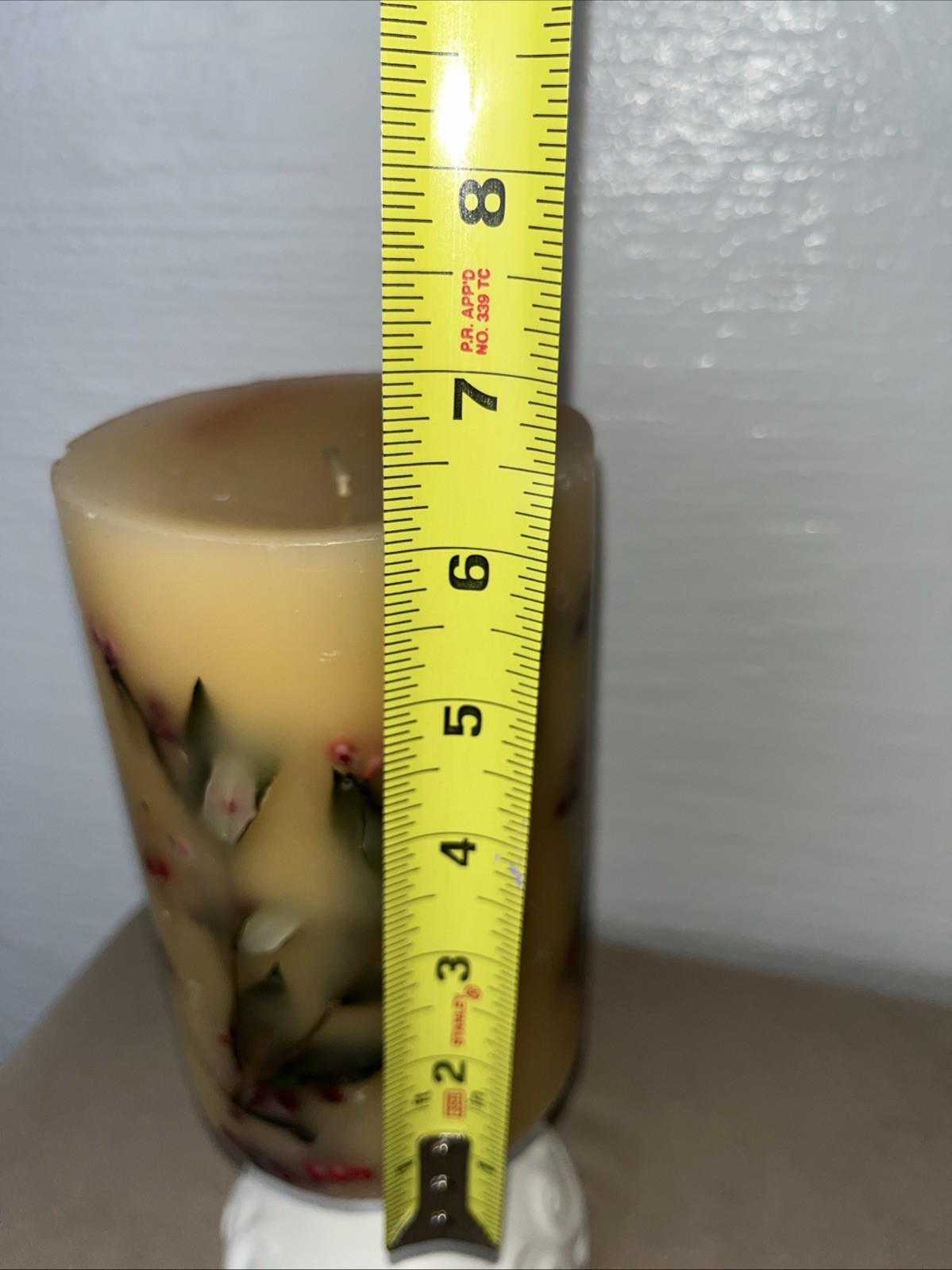 Pottery Barn Mulled Spice Botanical Candle 6×4 Pillar Holiday Scent And Look