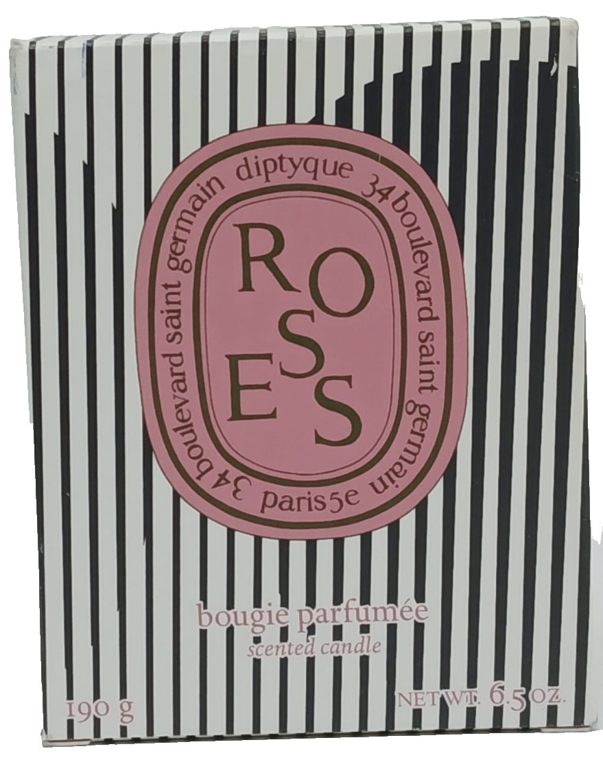 Diptyque Roses Scented Candle 6.5 oz / 190g New Discontinued 100% Authentic
