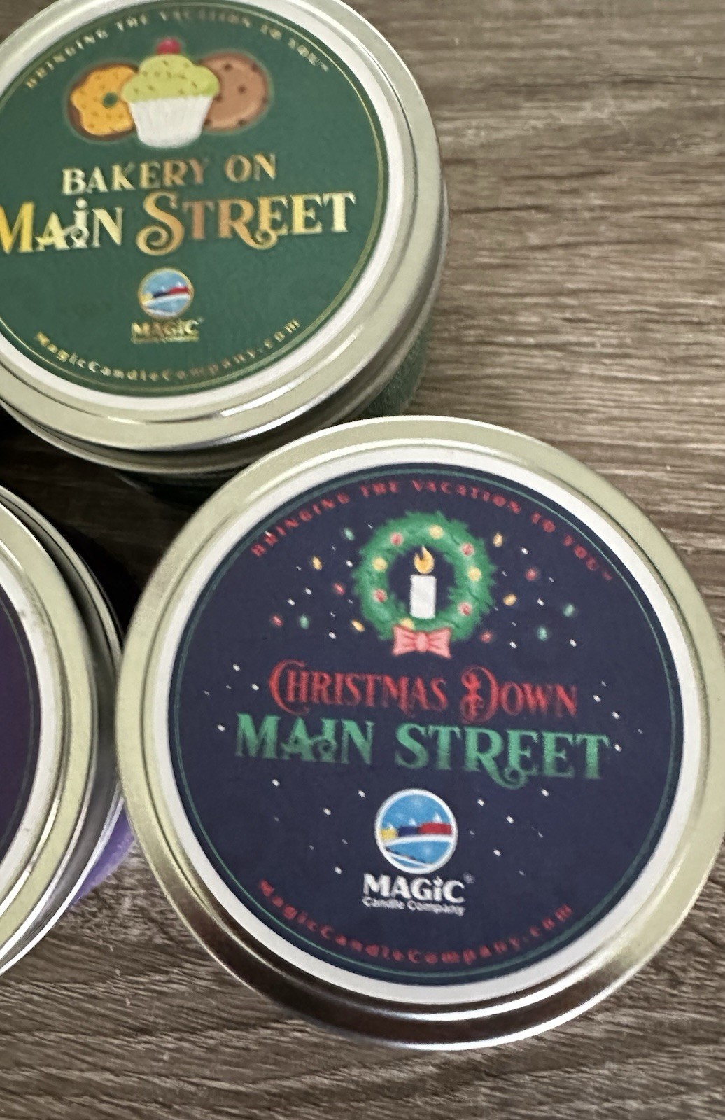 Lot 5 Magic Candle Haunted, Haunted Holiday Villains Bakery & Christmas On Main