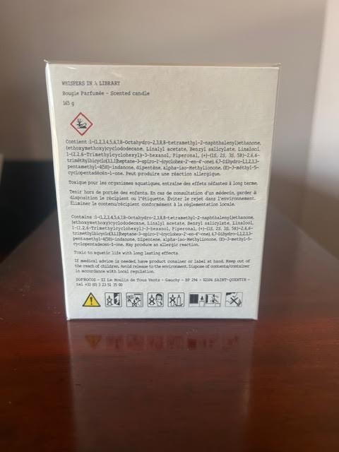 Maison Margiela Replica Whispers in the Library Scented Candle 5.82 oz /165g NIB
