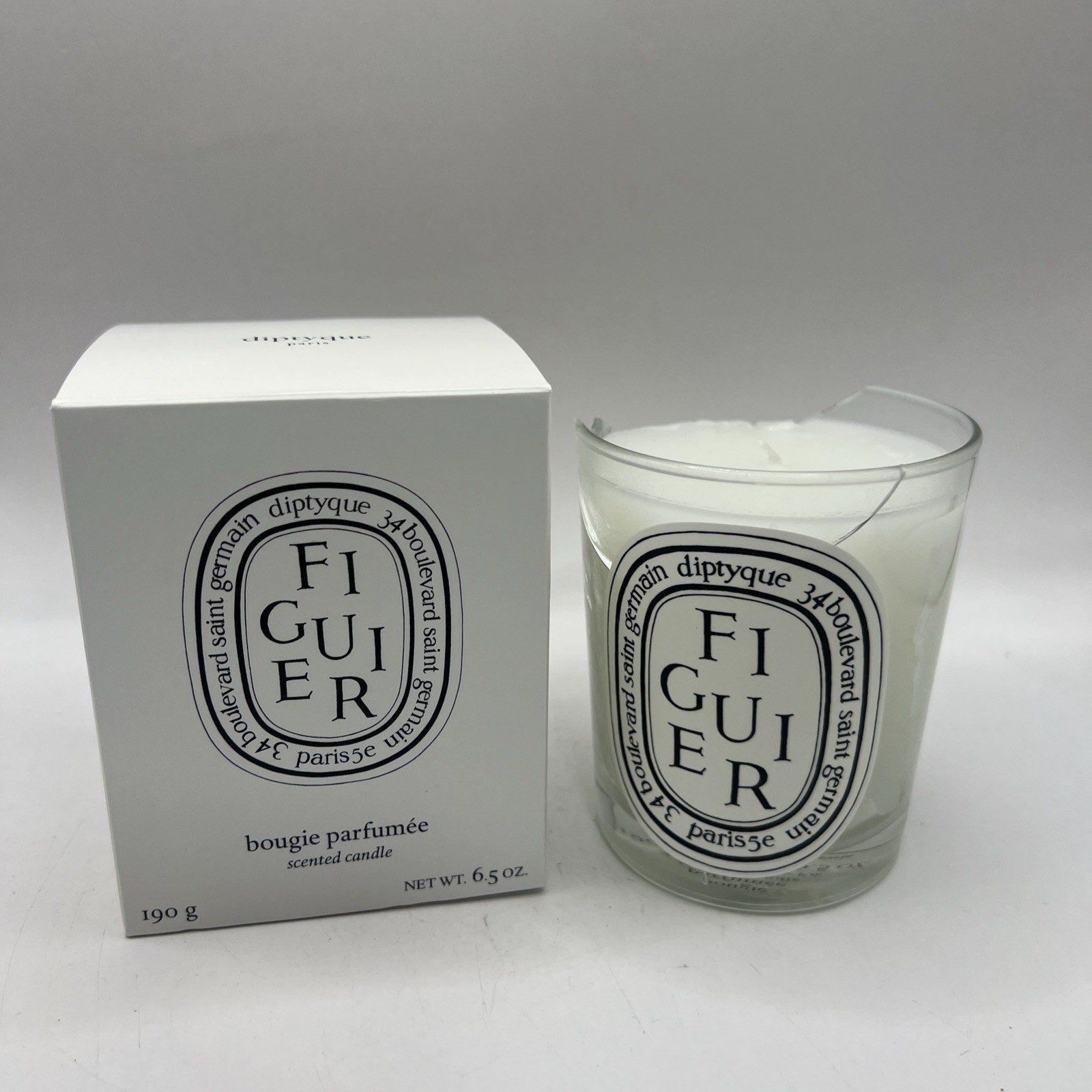 Diptyque Figuier Scented Candle 6.5oz *BROKEN*