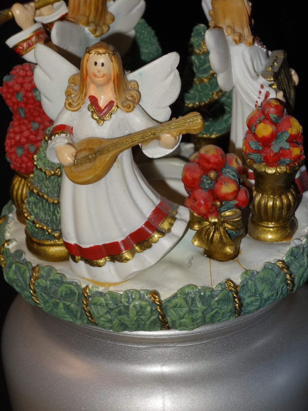Candle Capper 3 Angel Cap With Old Virginia Vanilla Cinnamon 20oz Jar Candle