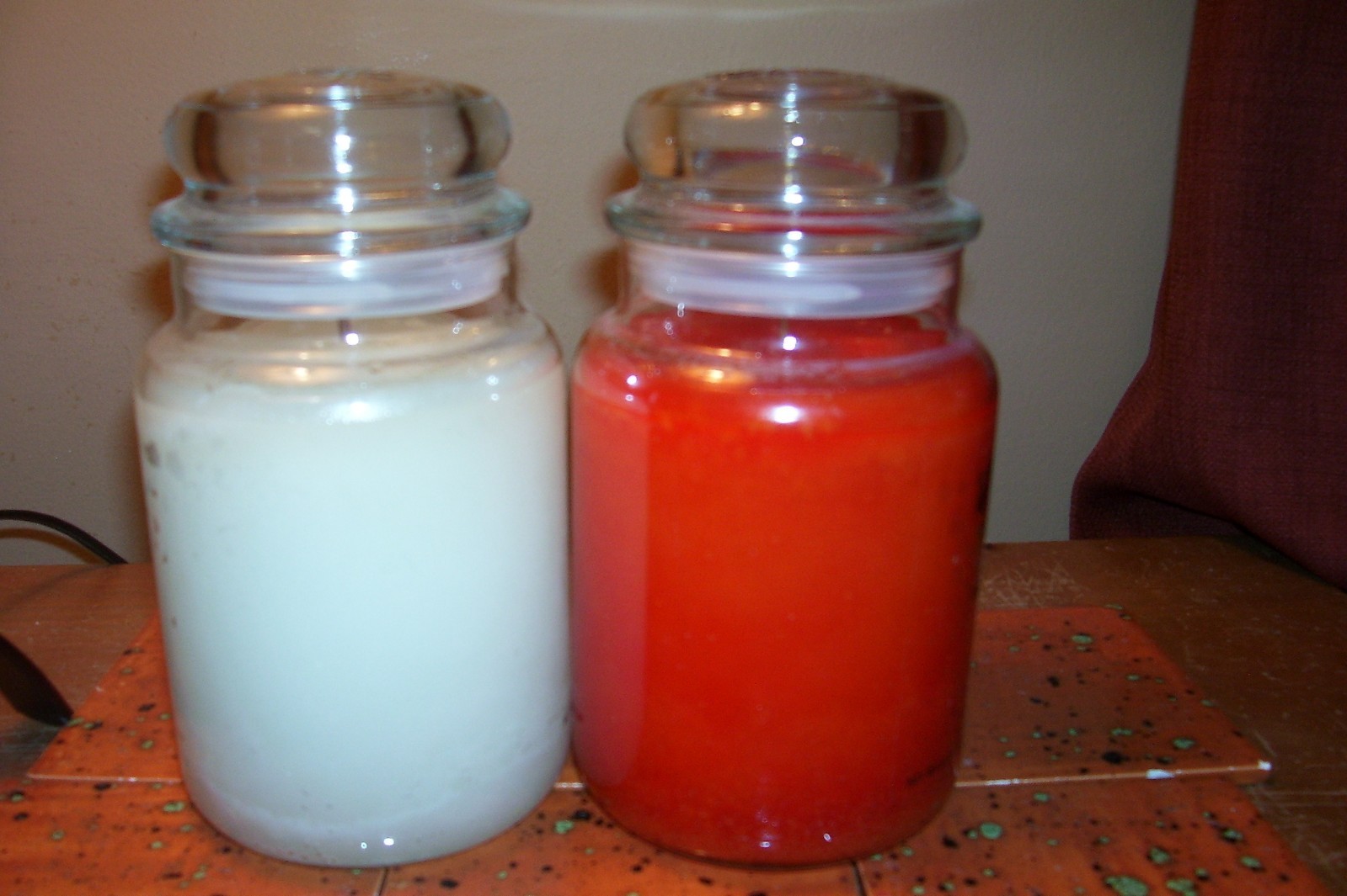 yankee candle 2-22oz JARS BOO! + TRICKY