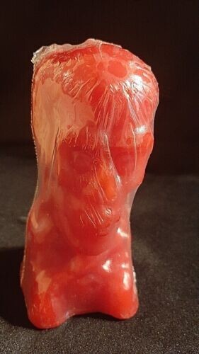 Skull Figure Candle 5.5″H Magick Wicca Spell&Ritual Voodoo 3 Colors & Reversible
