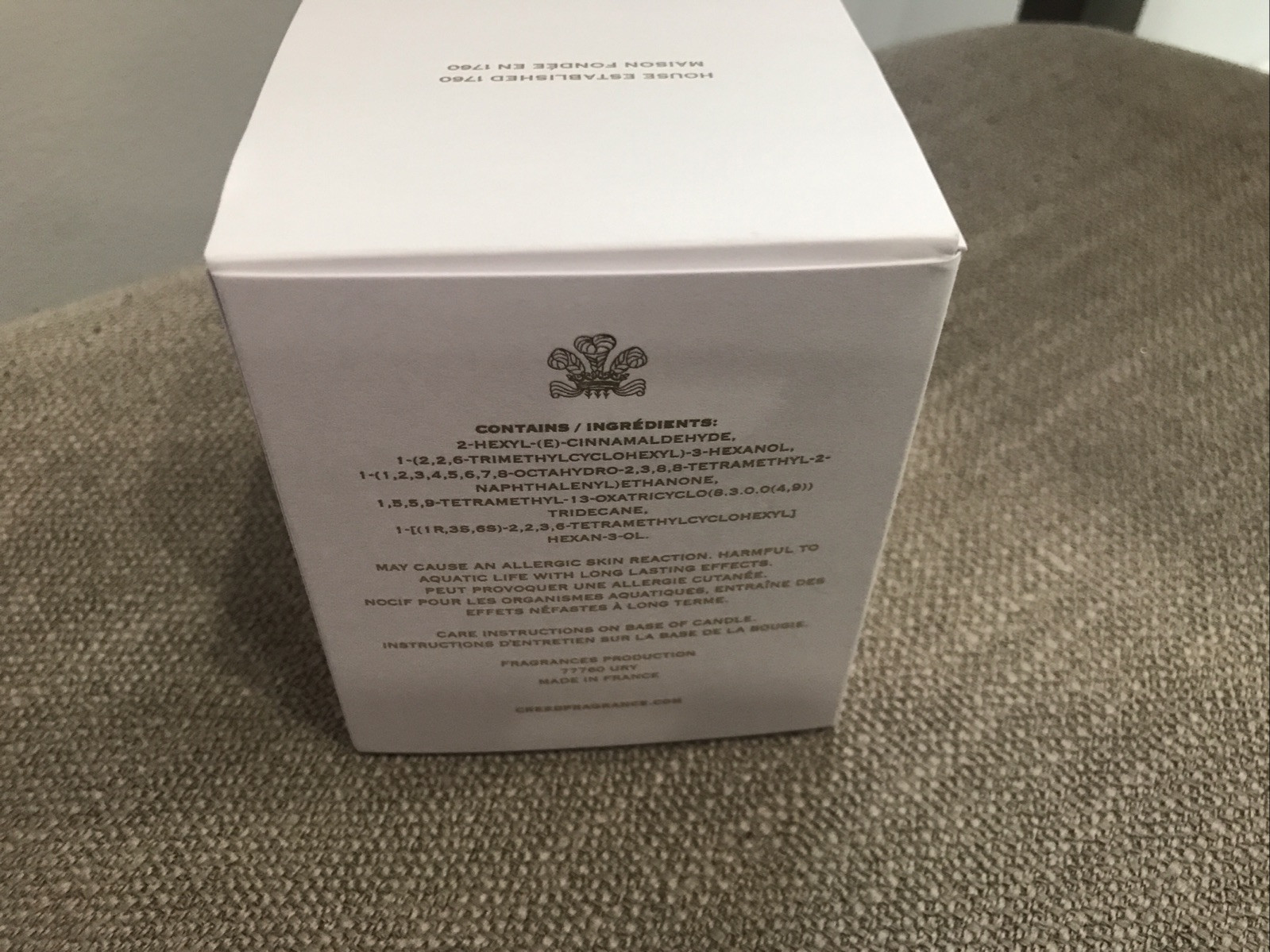 Creed Aventus Candle 7.76oz / 220g New