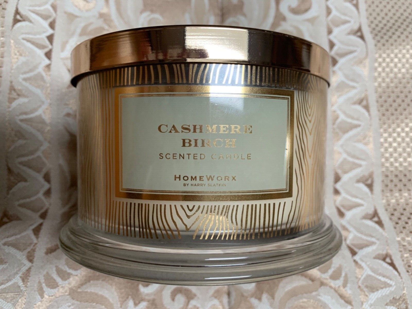 HomeWorx by Harry Slatkin $23.95, 4-Wick Candle, NEW 18 OZ, 55 hours burn time!