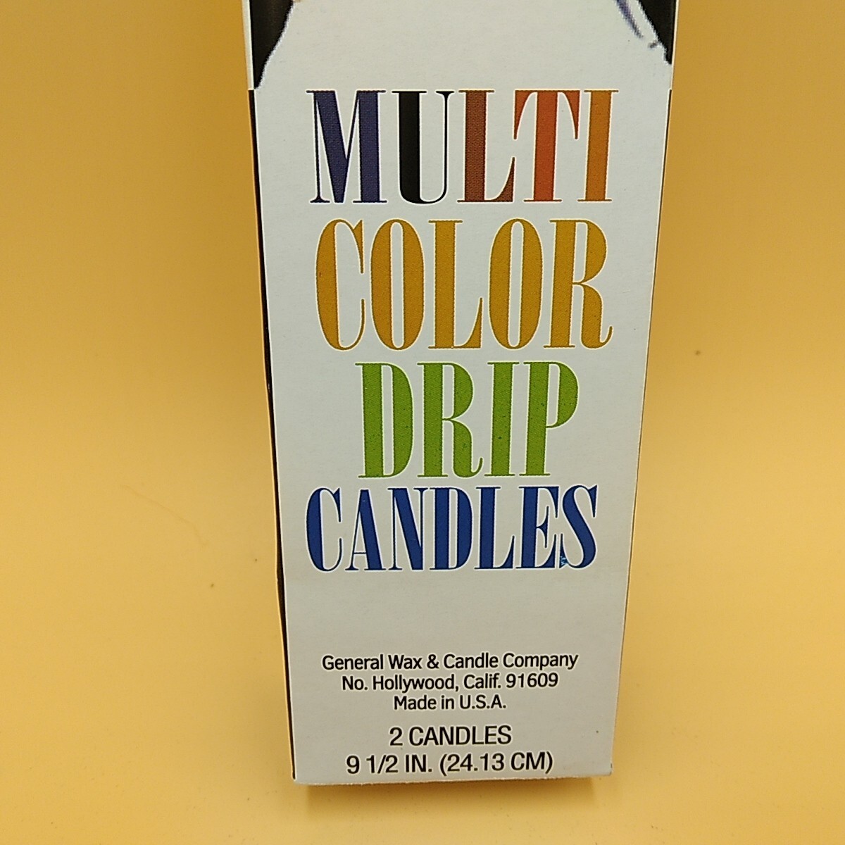 Multi-Color Drip Candles (Taper Candles)