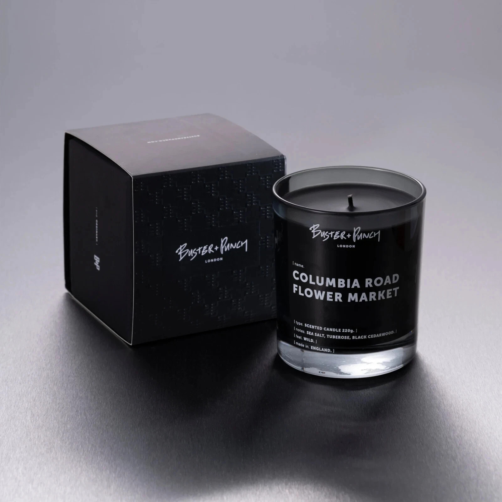 NEW Buster + Punch London England Sea Salt Columbia Road Dyftlys Candle 220g