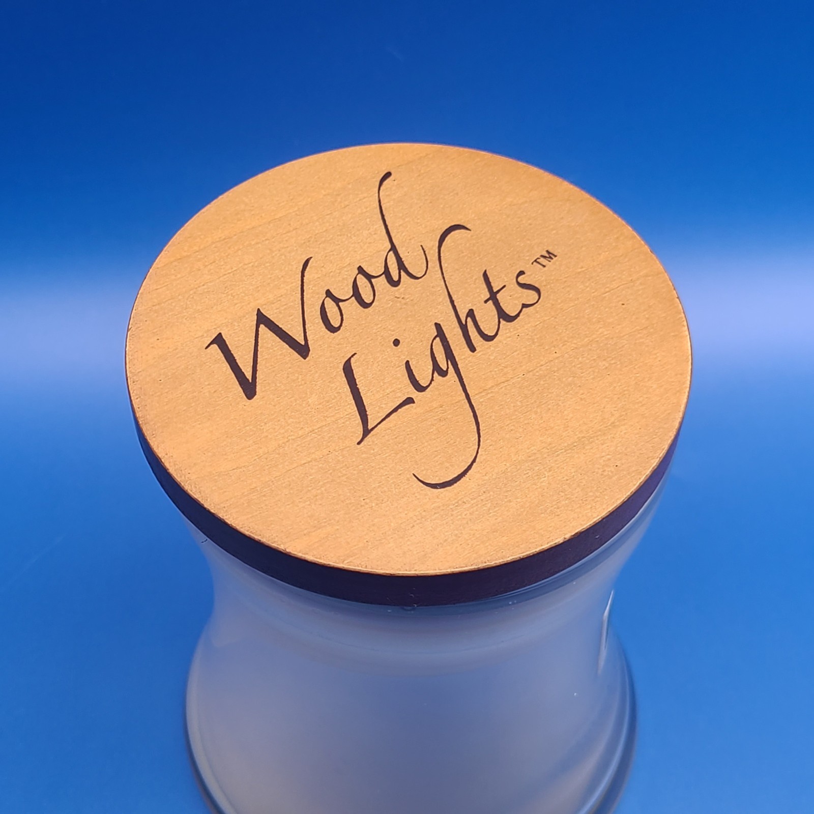 Patriot Candles Wood Lights Vanilla Cedarwood Jar Candle 15 oz NEW FREE SHIPPING