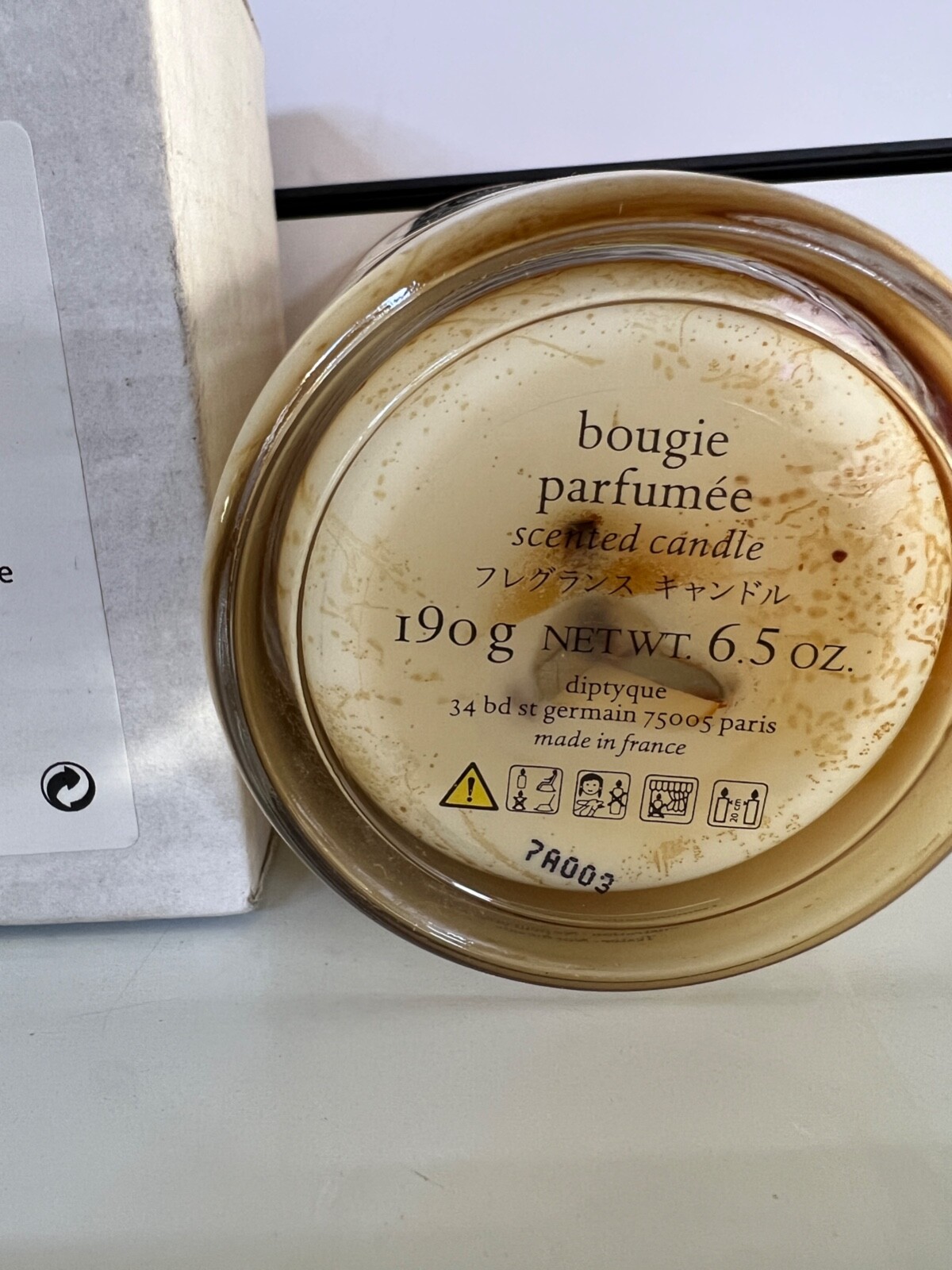 NIB DIPTYQUE Ambre (Amber)Scented Candle,6.5oz Burns Up To 60 Hrs Made In France