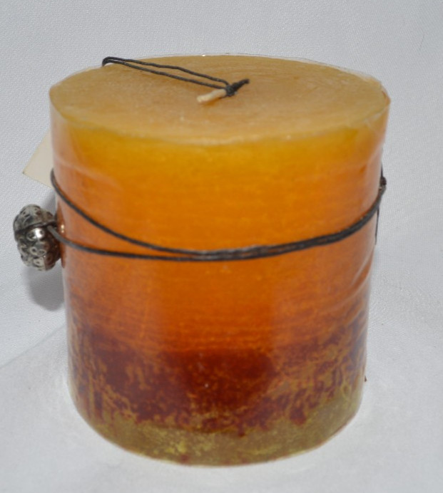 Handcrafted Lavender Scented Pillar Candle Thailand
