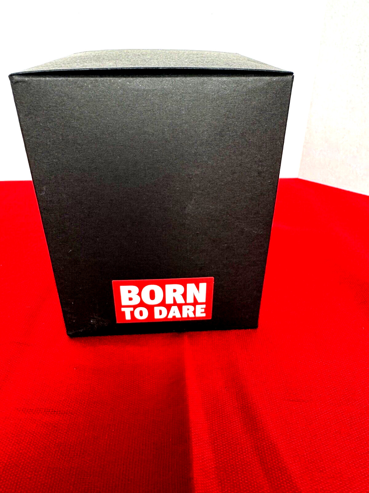 Tudor Candle Scented Black Glass Lid Authentic Unused Height 4 inches Gift Box