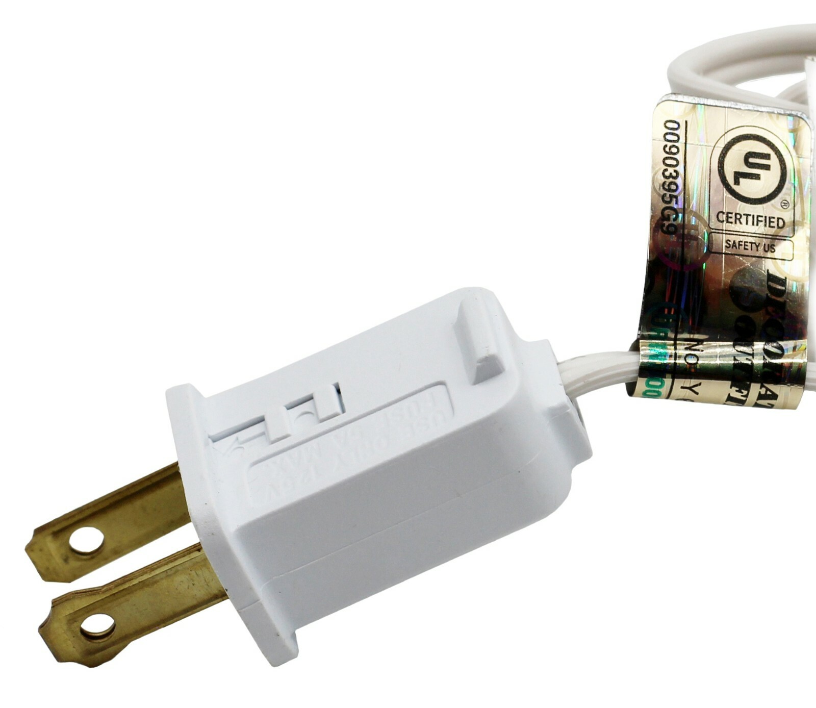 Electric Window Candle Lamp w/ Brass Plated Base, On/Off Switch, LED Light Bulb
