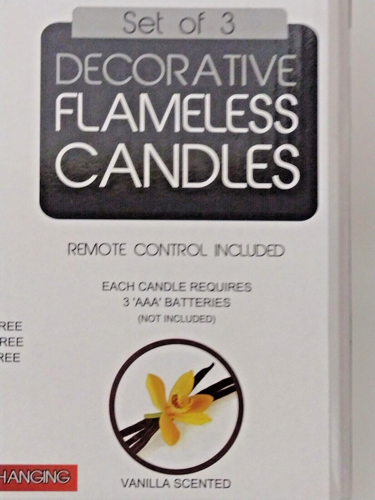 Flameless Candles Remote Color Changing Size 6″ 4″ 3″ Set Of 3