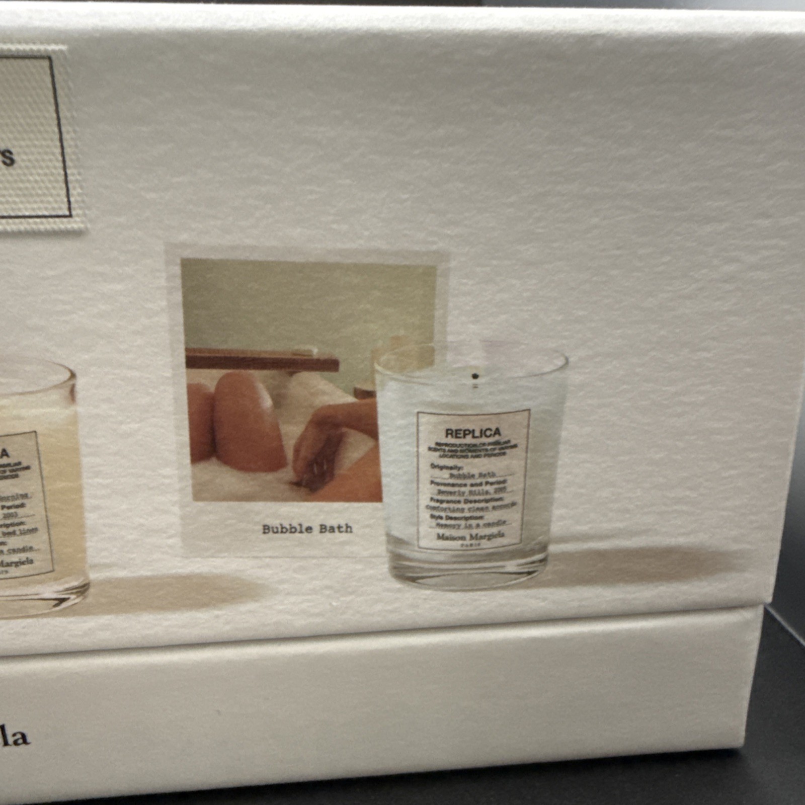 Maison Margiela REPLICA~Candle Set~The Fireplace~Sunday Morning~Bubble Bath NIB