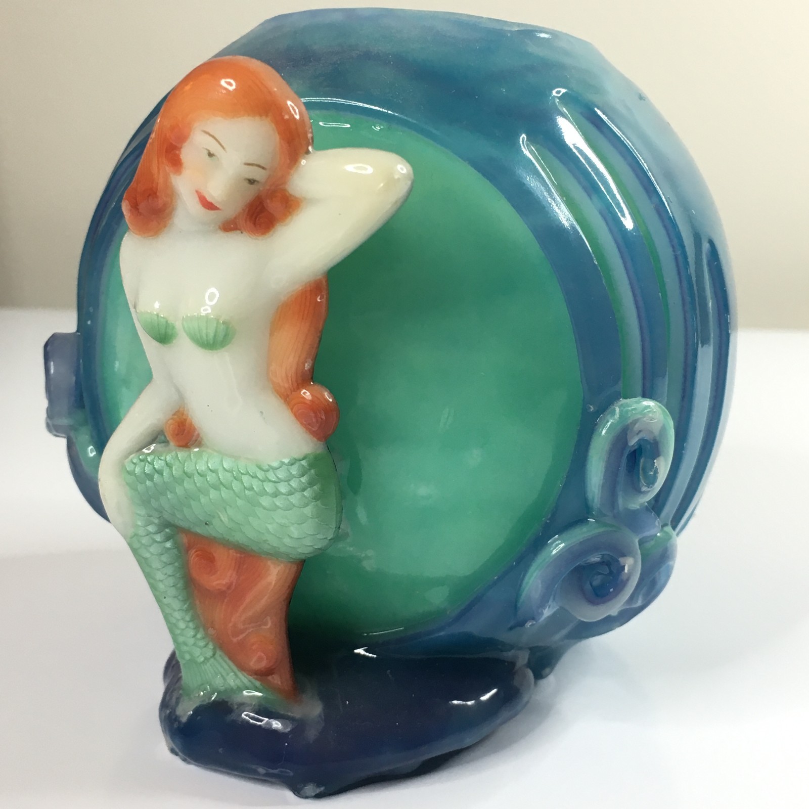 Global Candle Gallery Round Mermaid Glowing Wax Ball Ocean Sea Brackenridge CO