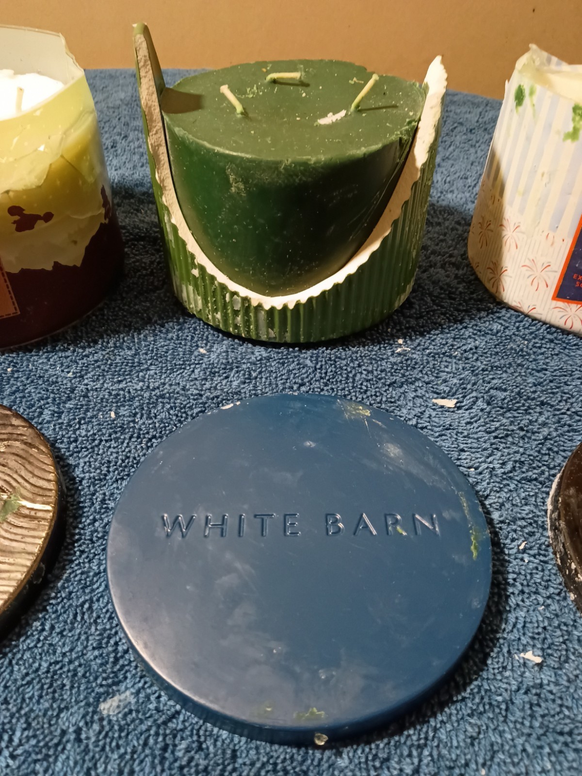 Bath & Body Works Three Broken Candles Brand New Wicks For Repurpose
