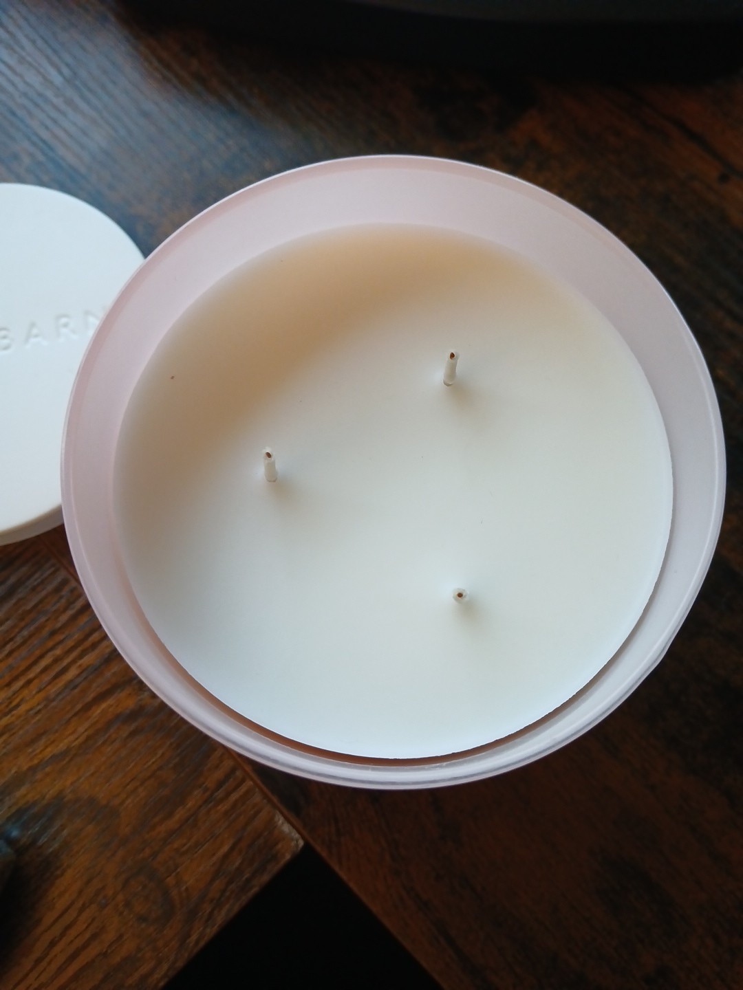 White Barn Rose Water & Ivy Pink Soy Wax Blend Scented Jar Candle, 25-45 hrs
