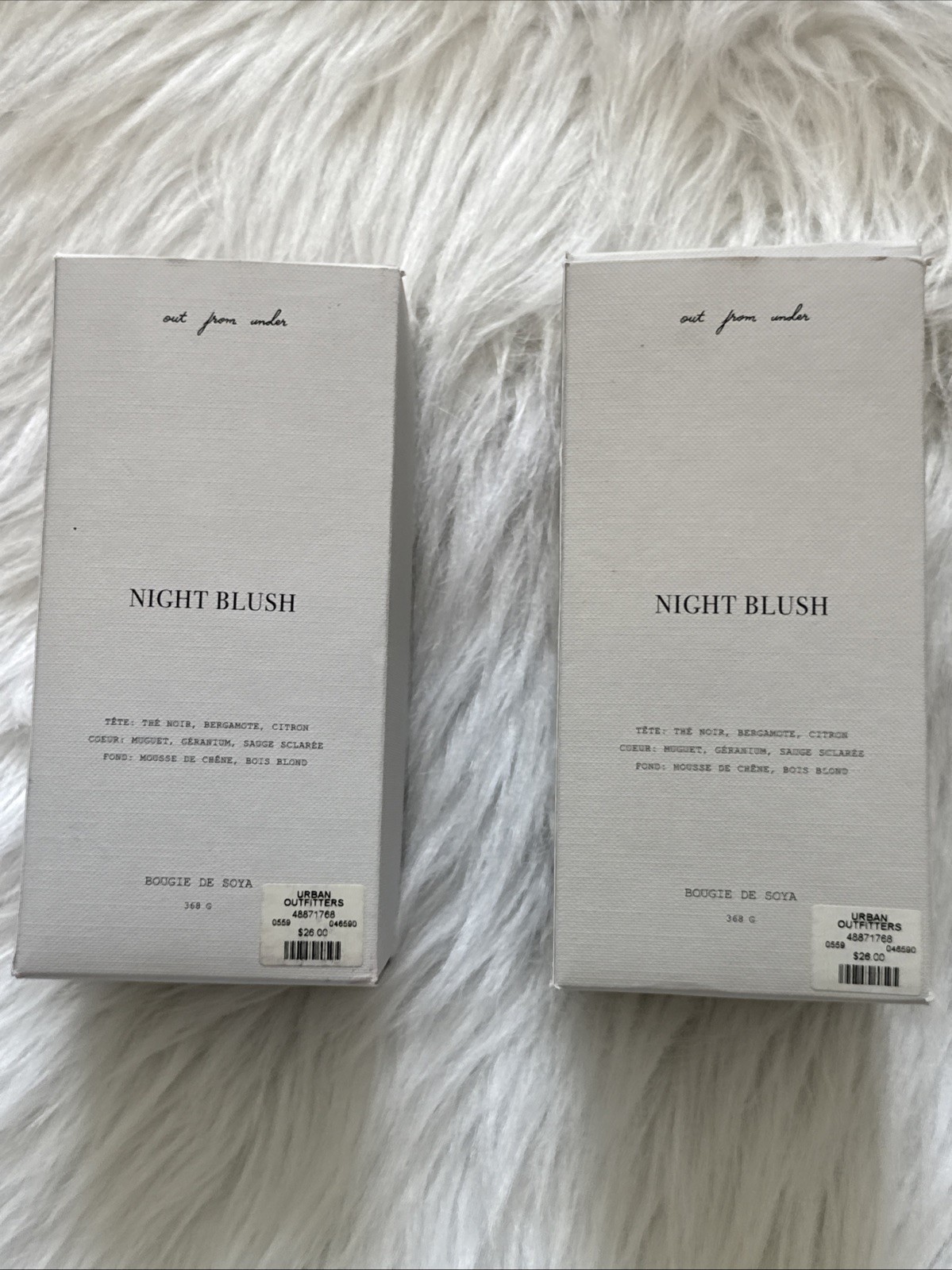 Urban Outfitters Out From Under Soy Candle Night Blush 13oz – AS IS