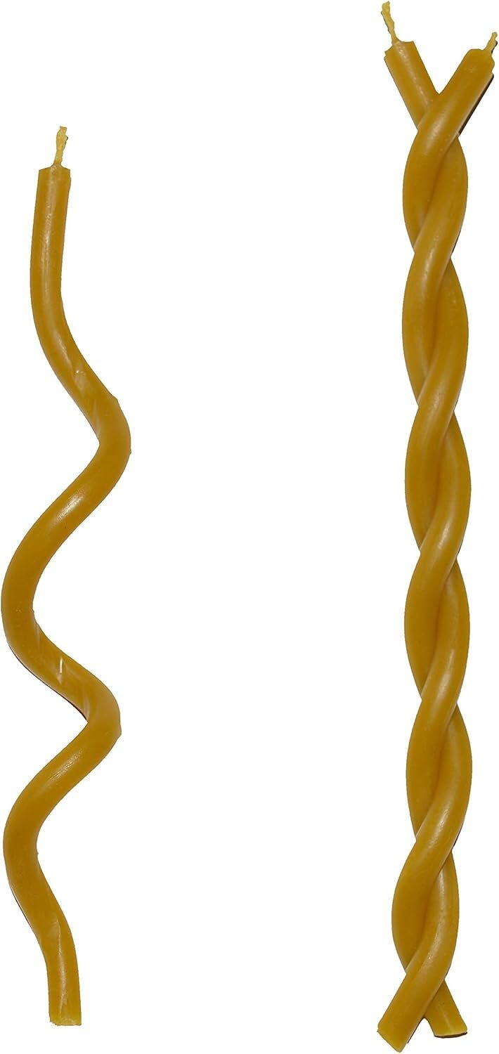 40 Candles Made from Natural Wax (Length 6.7 inches, Diameter about 0.2 inche…