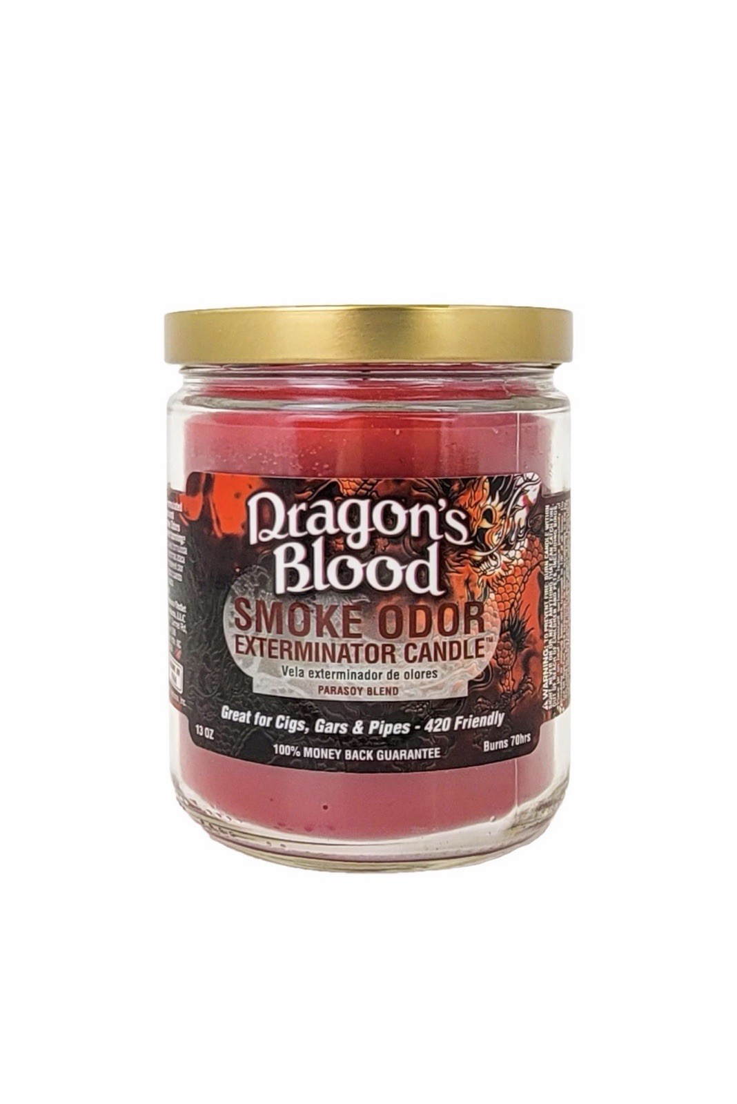 Smoke Odor Exterminator Scented Candle , 13oz glass jar, Different Scents