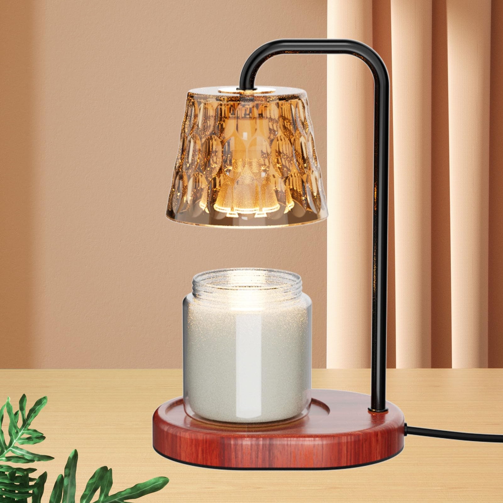 Dimmable Candle Warmer Lamp with Timer Candle Warmer for House Warming Decor …