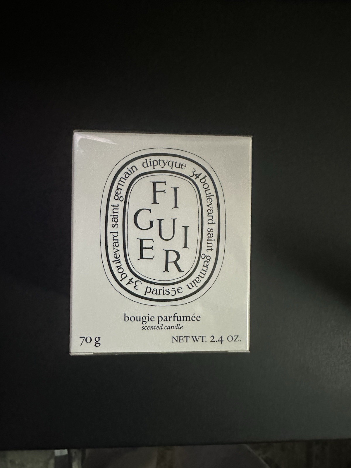 diptyque *Figuier* (Fig) Candle 2.4 oz/70 g, bougie perfumee, BNIB