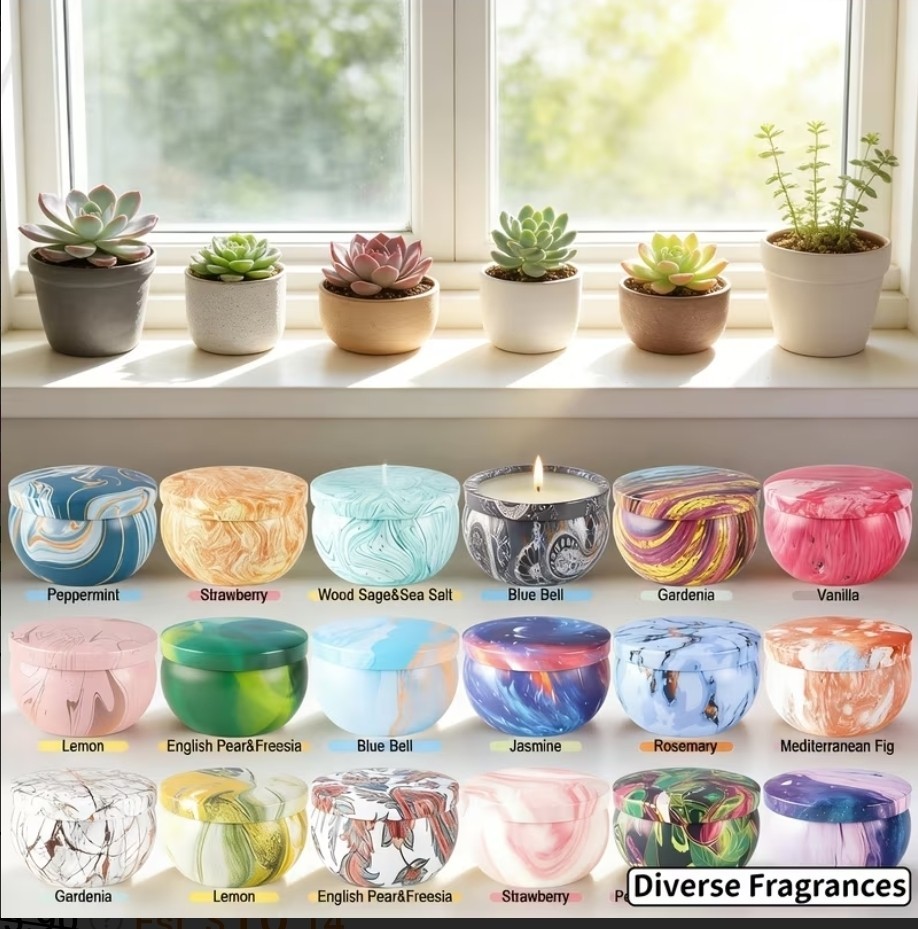 Scented Candles Gift Set,36 Pack Candles for Home Scented, 300 Hour Long Lasting
