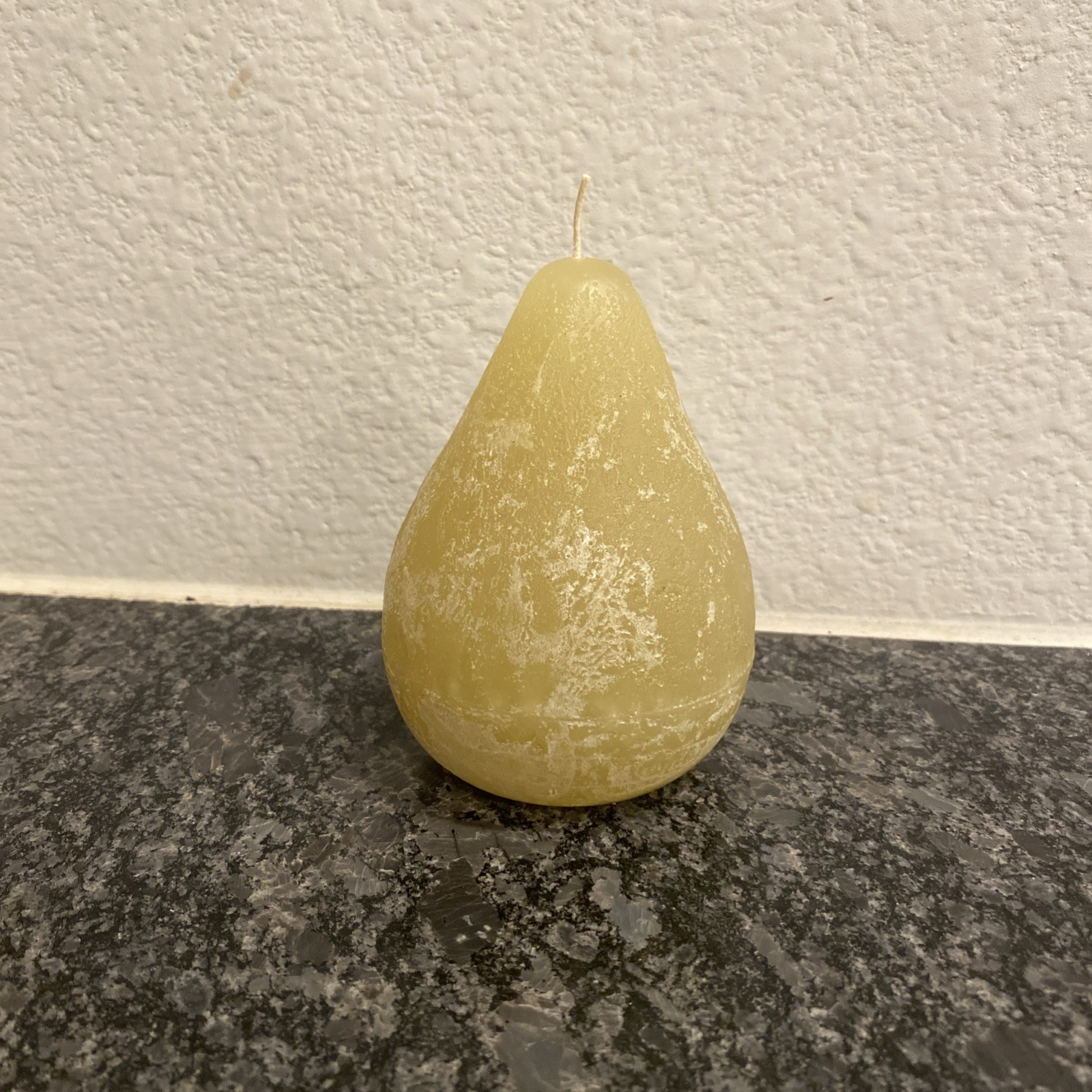 Pear Candle 3 X 4 Inch Design By Vance Kitira Thailand Unburned