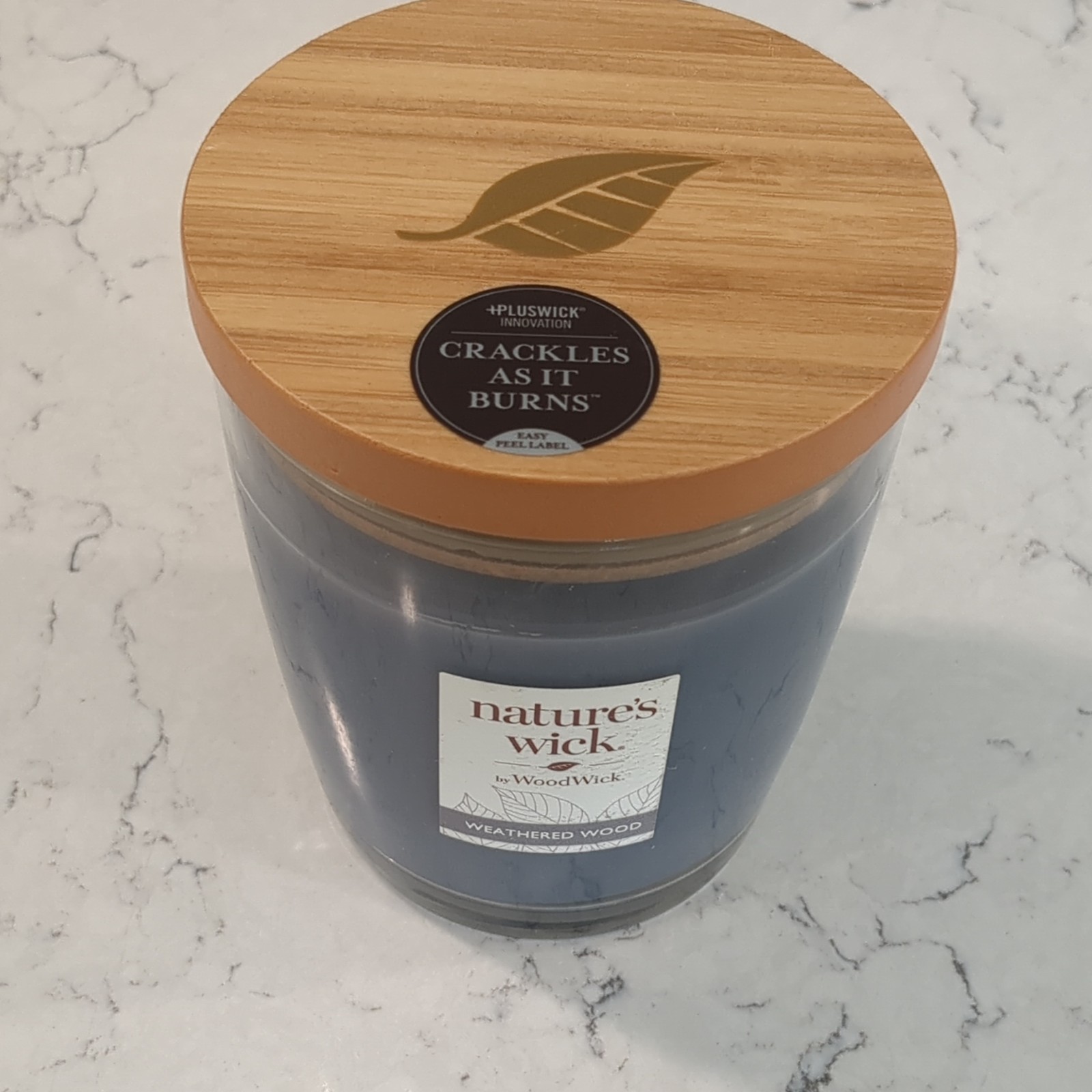 4 PACK Aromascape & WoodWick Candles 3 Weathered Wood & 1 Seasalt + Vanilla NEW