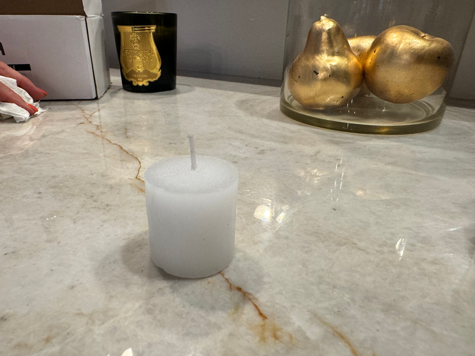 White Votive Candles – Box of 36 Unscented Bulk Candles – 15 Hour Burn Time