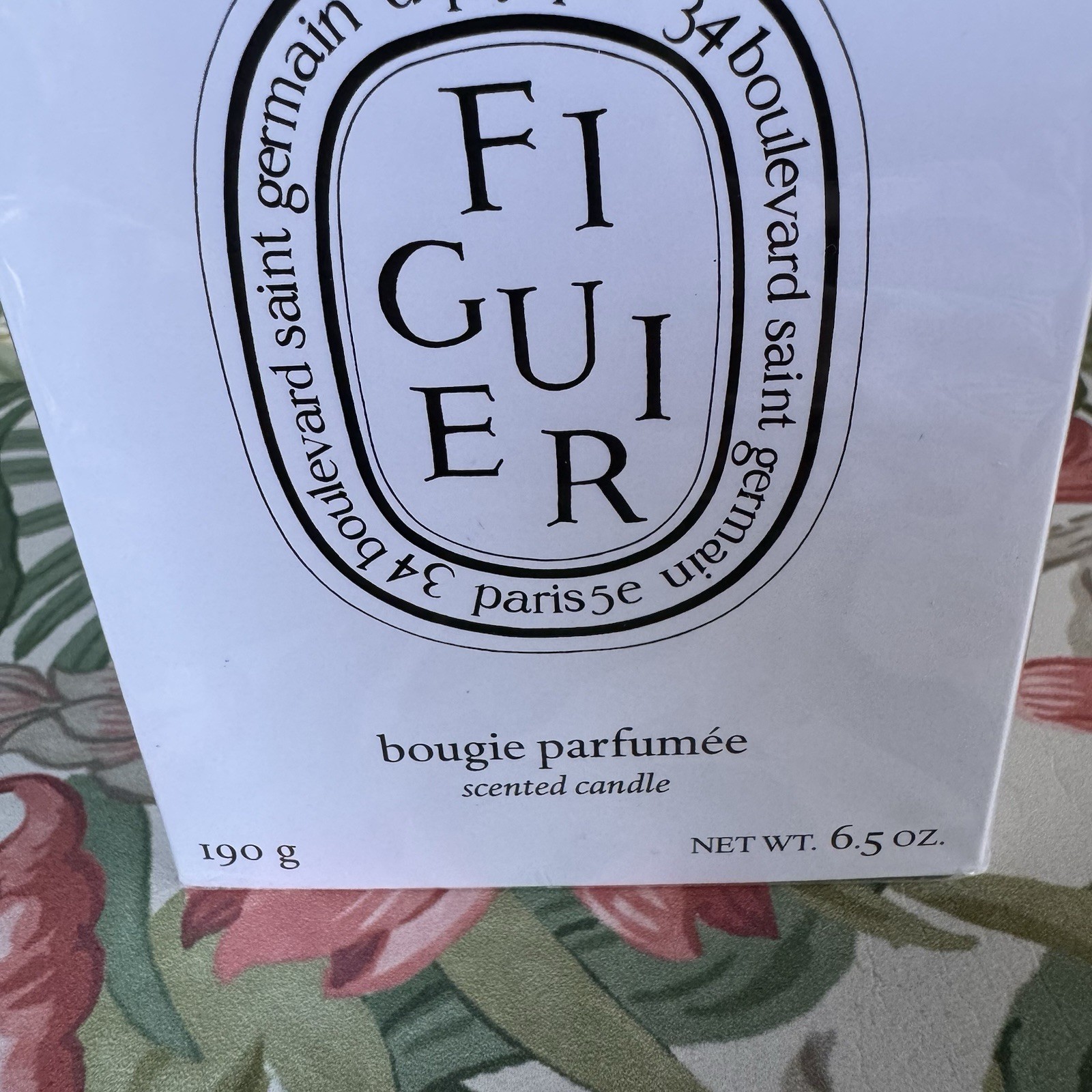 Diptyque Figuier Scented Candle 190 g / 6.5 oz Luxury Paris Candle NIB Sealed