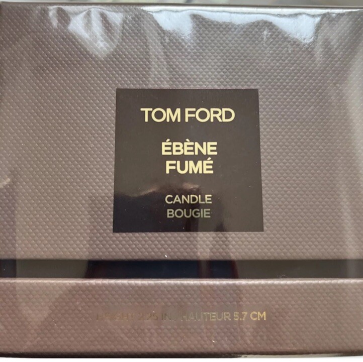 Ebene Fume Candle Bougie By Tom Ford Height 2.25 In / 5.7 cm ( 2022)