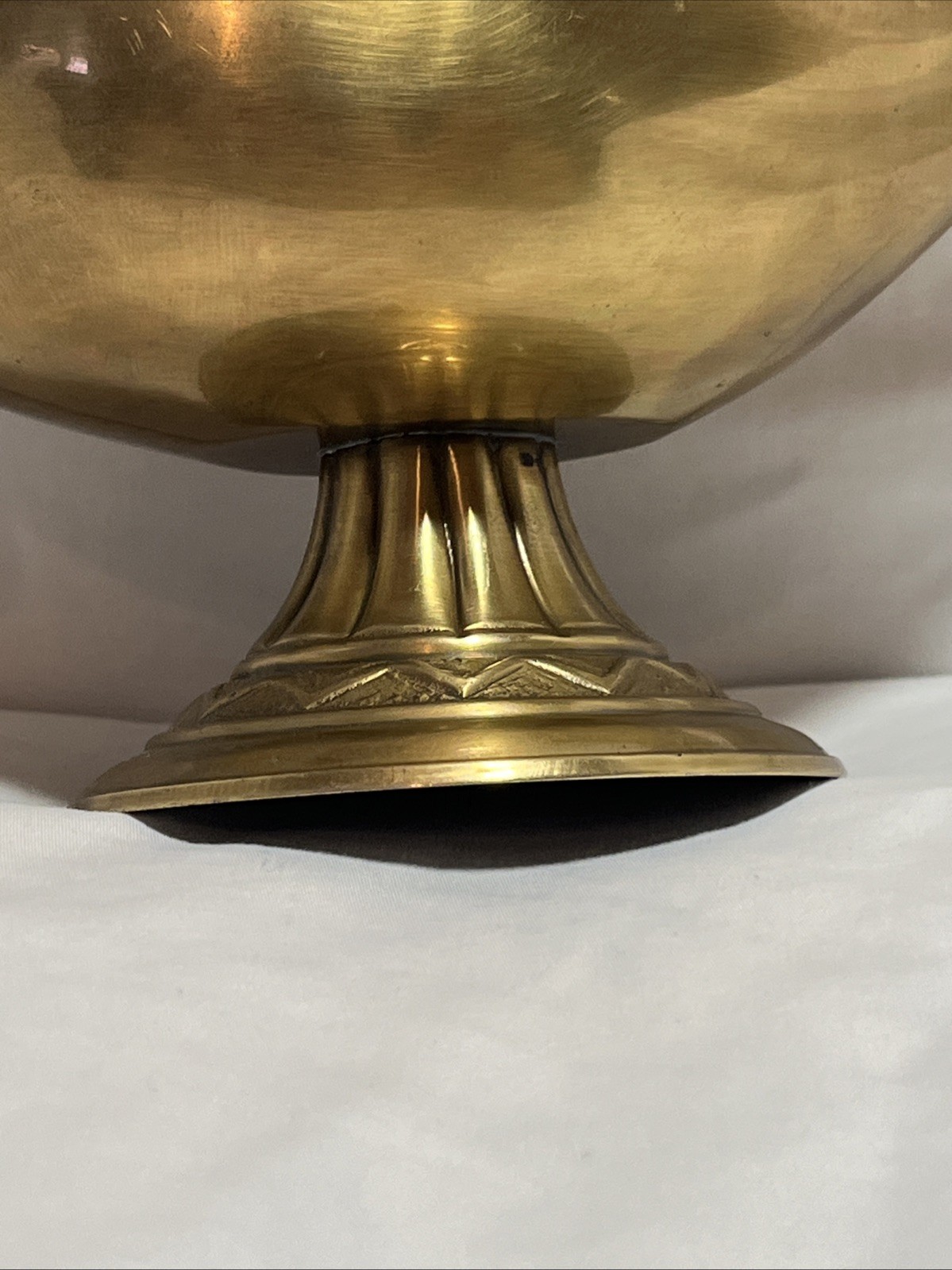 Genie Lamp Candle Never Lit Brass Plated Aladdin Style Heavy Made In India