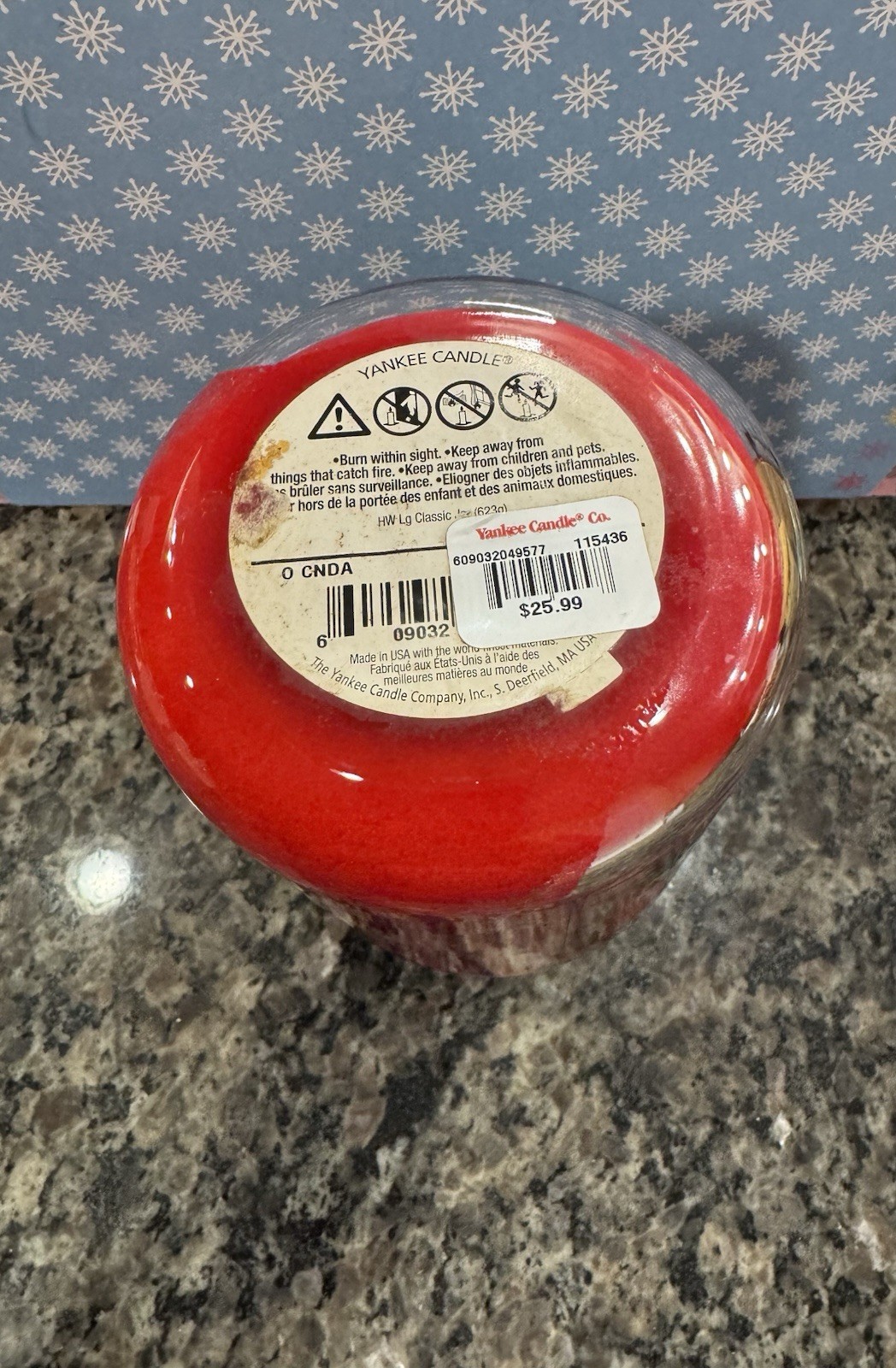 EXTREMELY RARE O CANADA! YANKEE CANDLE! COLLECTOR’S EDITION! ONLY 1 OTHER!