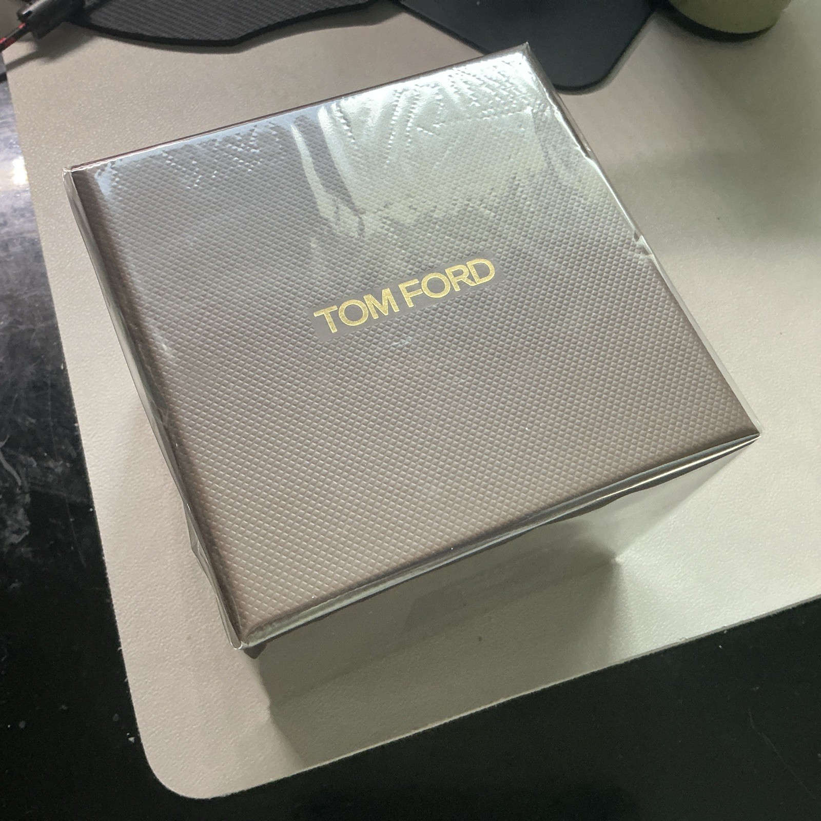 Tom Ford Ebene Fume Perfume Candle Bougie, Height 2.25 In. , New In Sealed Boxed